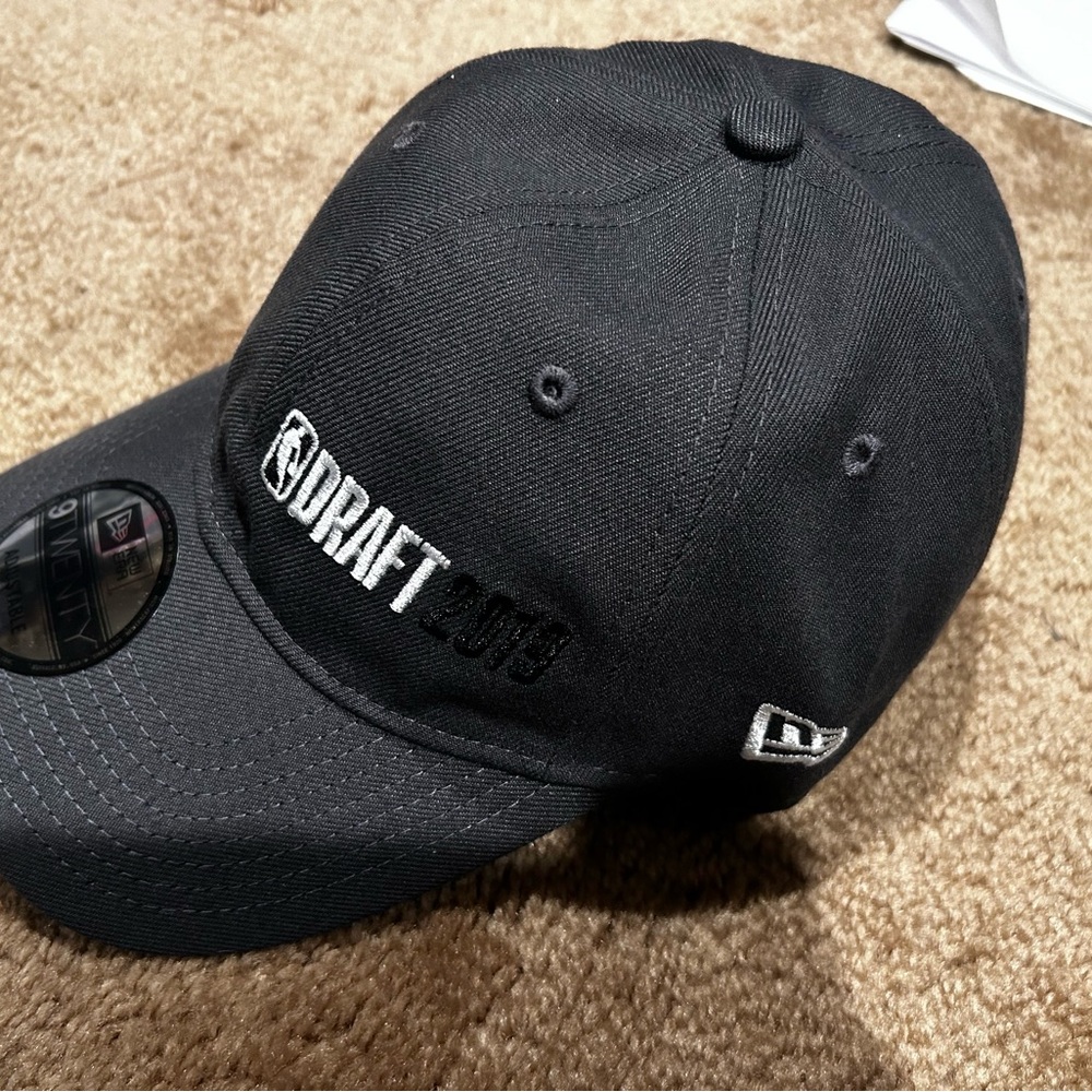 NWT New Era 9 Twenty basketball draft 2019 NBA black baseball hat cap
